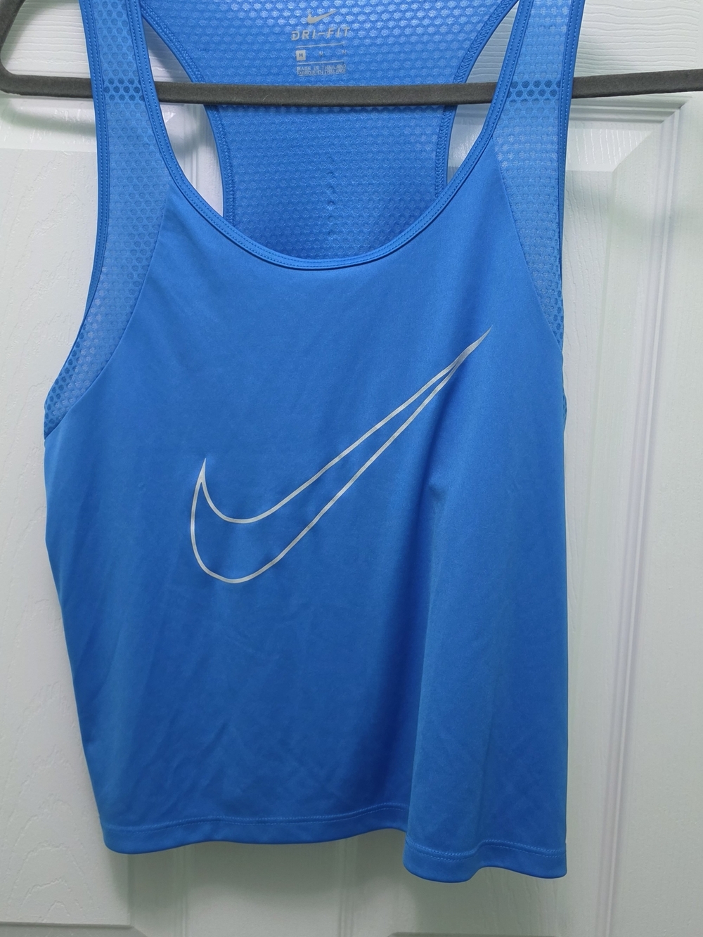 Nike Women’s Blue Dri-FIT Tank Top Size Medium